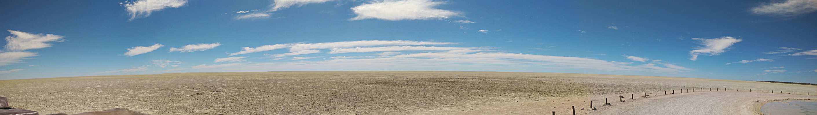 Etosha pan panorama