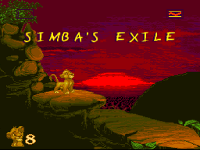 The Lion King Game Simba's Exile