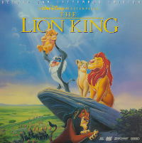 Lion King Laserdisc Cover
			deluxe