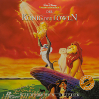 German The Lion King Laserdisc